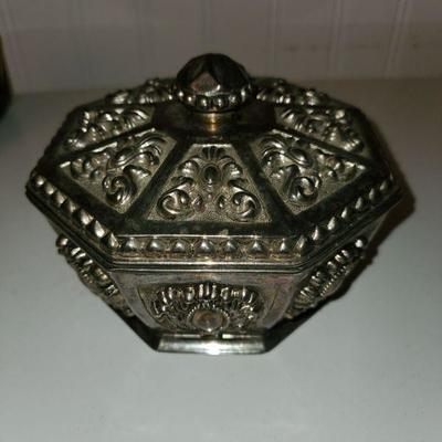 Silver trinket Box