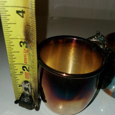 3 International Silver Company Cups