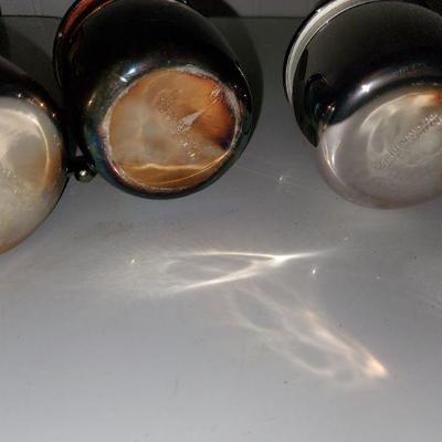 3 International Silver Company Cups