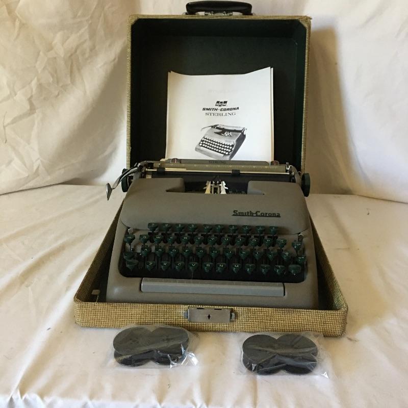 Lot 17 Smith Corona Sterling Typewriter