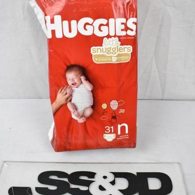 huggies 31 pack