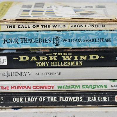 11 Paperback Books, Some Vintage: Call of the Wild -to- The Renegades