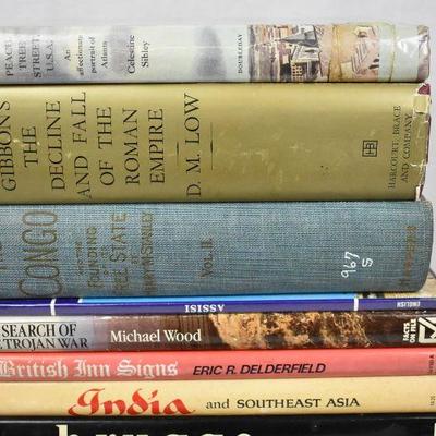 13 World/History Books: Peachtree Street, USA -to- WISDOM