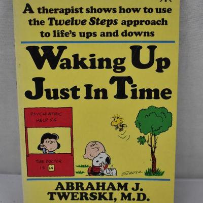 2 Books with Charles Schulz Illustrations: Waking Up & Gospel