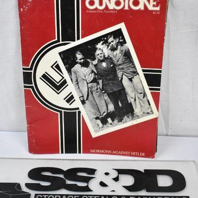 Sunstone Mormons Against Hitler Magazine, Vintage 1980