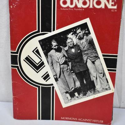 Sunstone Mormons Against Hitler Magazine, Vintage 1980