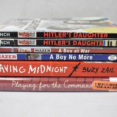 12 WW2/Holocaust Juvenile/Young Adult Books: Matas, French, Mazer, & Zail