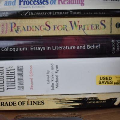 22 Non-Fiction Books Writing Fiction: Literature as... -to- A Parade of Lines