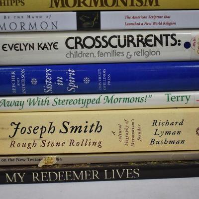 16 LDS Non-Fiction Books: Joseph Smith Prophet Teacher -to- My Redeemer Lives