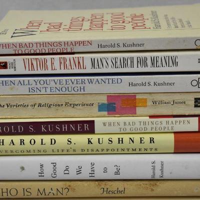10 Books: Religion/Self Help: When Bad...Good People -to- Faith in Fiction