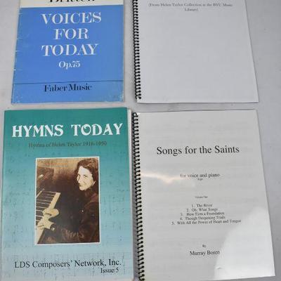 18 Music Books/Hymn Books