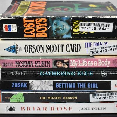 12 Paperback Fiction Books: Lost Boys -to- All We Know of Love