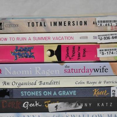 17 Paperback Jewish Fiction Books: Total Immersion -to- A Kosher Christmas