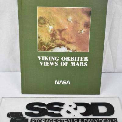 Hardcover NASA Book: Viking Orbiter Views of Mars, Vintage 1980