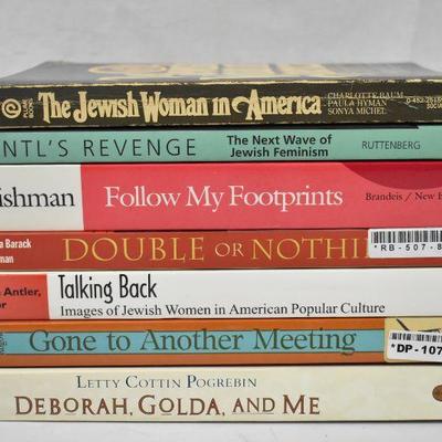 7 Paperback Books on Jewish Women: The Jewish Woman in America...