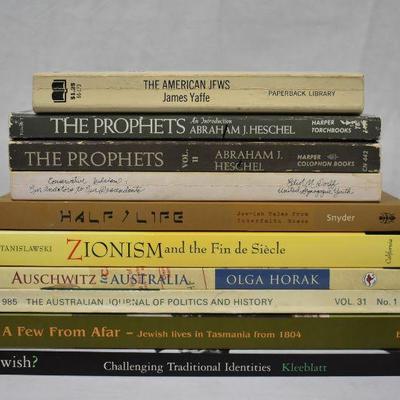 10 Paperback Books on Jewish History in America