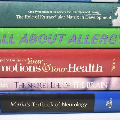 10 Hardcover Books: Evolution/Neurology/Medical/Animal Behavior
