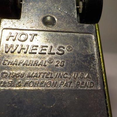 1969 Chaparral 2 G Hot Wheels.
