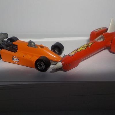 2 Vintage Hot Wheel dragsters. 1982 and 1983.