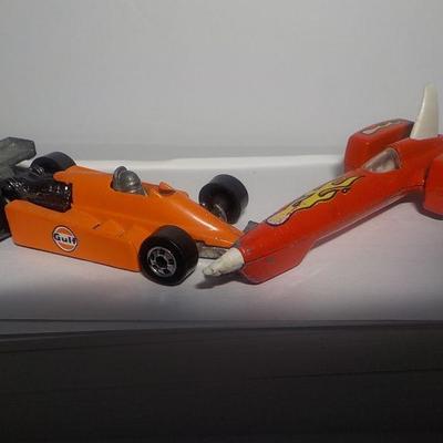 2 Vintage Hot Wheel dragsters. 1982 and 1983.