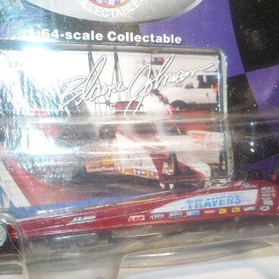 1999 hot wheel truck and 1997 dragster limited edition.