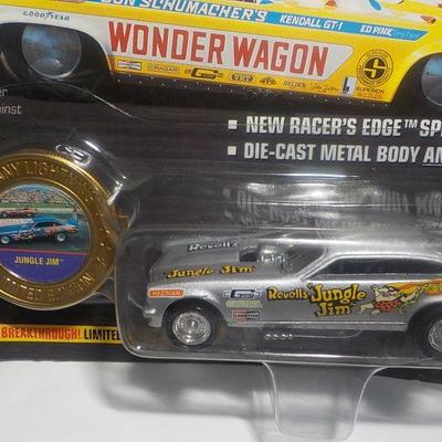 Hot wheels snack time series and Jungle jim stock racer.