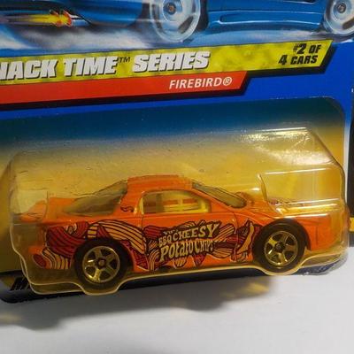 Hot wheels snack time series and Jungle jim stock racer.