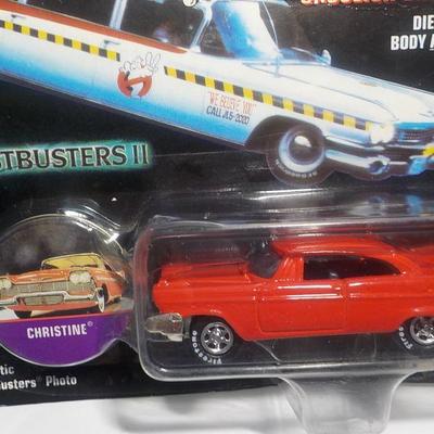 Frightning lightings Christine and hot wheels power wagon.
