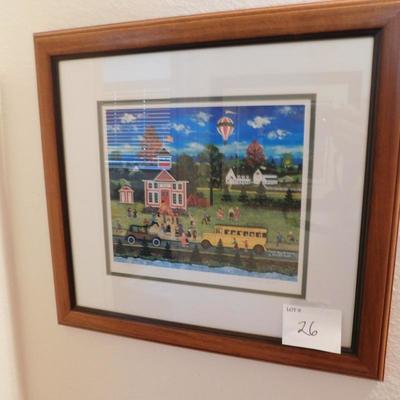 LOT 26 Jane Wooster Scott pencil signed and numbered Jane Wooster Scott Offset Lithograph 