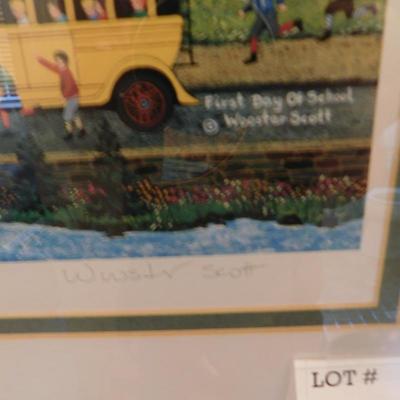LOT 26 Jane Wooster Scott pencil signed and numbered Jane Wooster Scott Offset Lithograph 