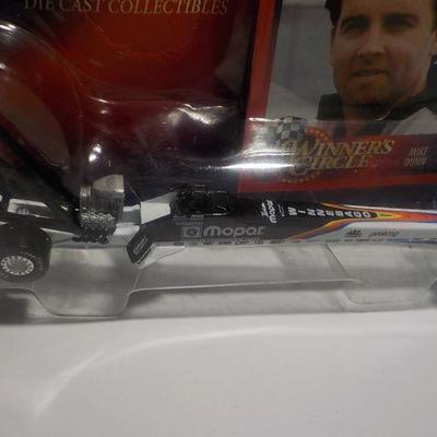 Hot wheel Shoe box and Mopar's Dragster with card.