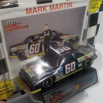 94' Stock Car racer Mark Martin # 60 and hot wheels racer 2000.