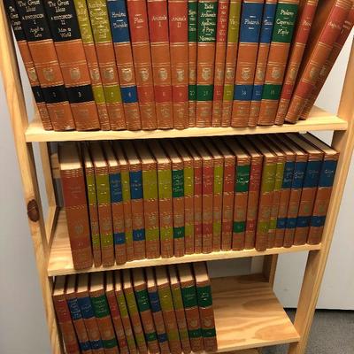 Britannica Great Books of The Western World 1952 Complete Set Volumes 1-54 