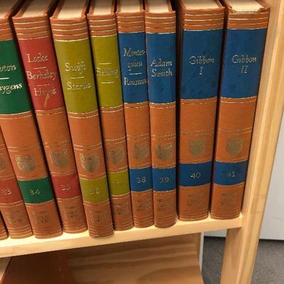 Britannica Great Books of The Western World 1952 Complete Set Volumes 1-54 