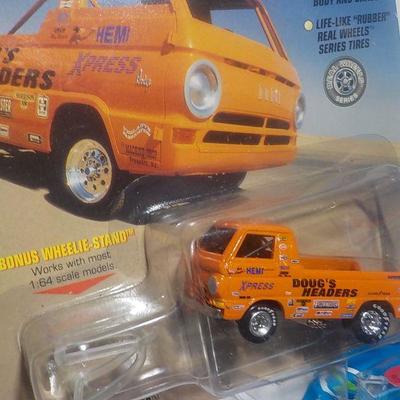 2000 hot wheels Austin Healy and show stopper Ford van pickup