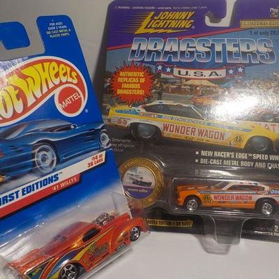 Wonder wagon dragster and wild willy