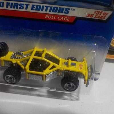 Hot wheels roll cage and johnny lighting wild man dodge.