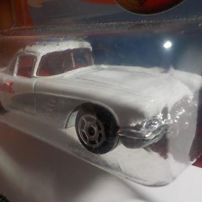 Ferrari 550 Maranello hot wheel and Coca cola 56 vette.