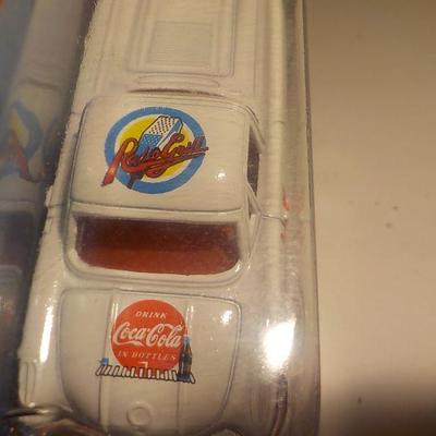 Ferrari 550 Maranello hot wheel and Coca cola 56 vette.