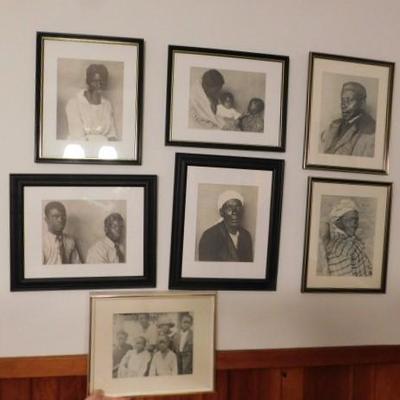 Nice Collection of Portrait Photos all Framed 