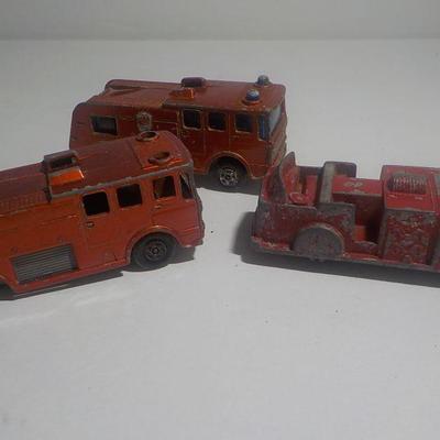 Match box 1968's fire engines.