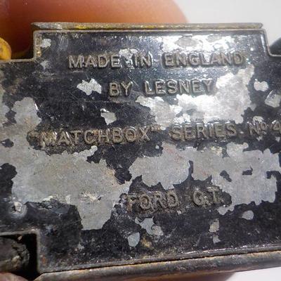 3- Real Vintage matchbox rare classics.