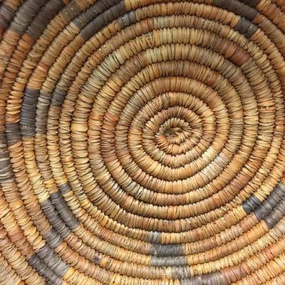 Vintage Hand Woven Native American Wedding Basket Lot (2)