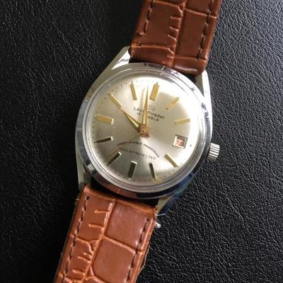 Leon Pirodet 17 jewel unbreakable mainspring shockprotected mens vintage watch