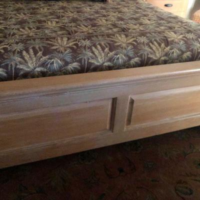 King Size Bed Frame front and footboard