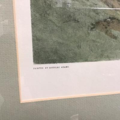 Professionally Golf Print Of 1894 painting â€œA Difficult Bunkerâ€