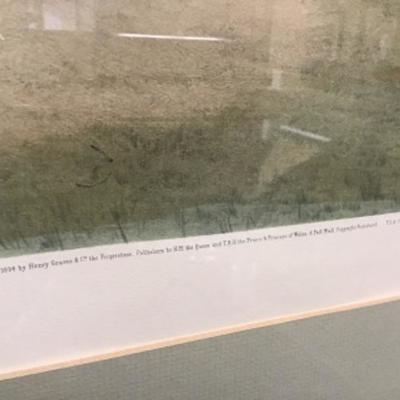 Professionally Golf Print Of 1894 painting â€œA Difficult Bunkerâ€