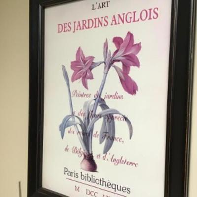 French Botany Framed Print