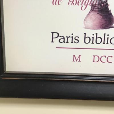 French Botany Framed Print