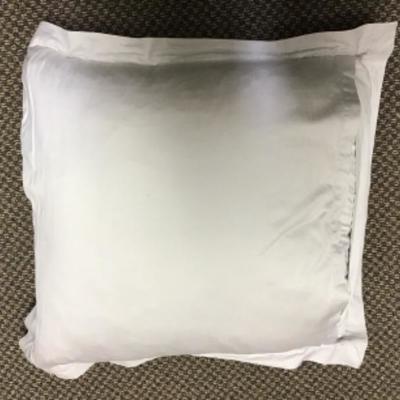 Oversized Decorative Pillow. Large H embroidered on Case
